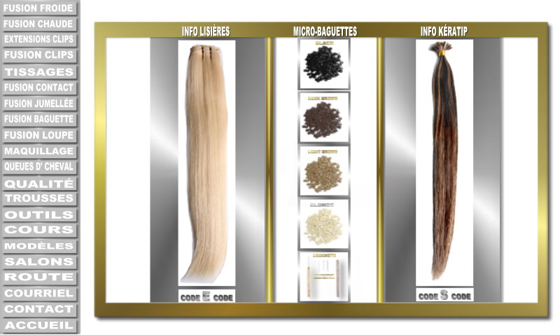 Hot Fusion Keratin Hair Extensions